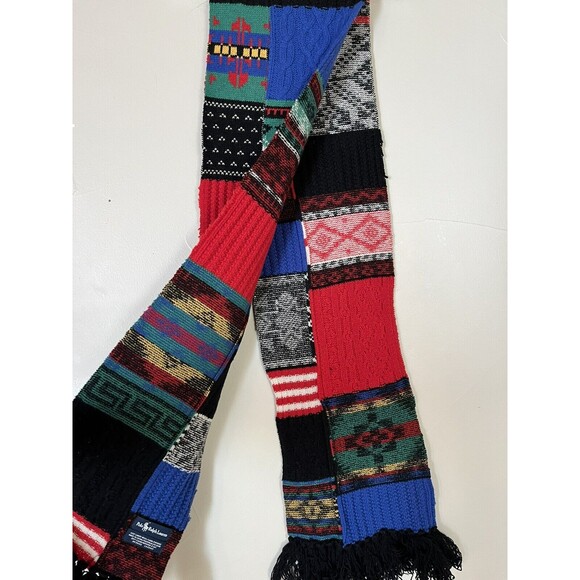 Vintage Polo Ralph‎ Lauren 100% Lambs Wool Tight Knit Holiday Winter Patch - Picture 6 of 6